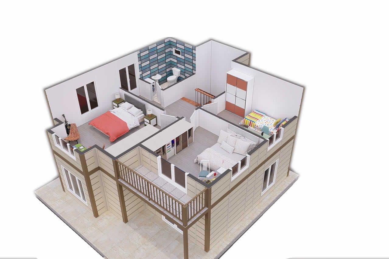 138 m² Prefabrik Villa 4+1