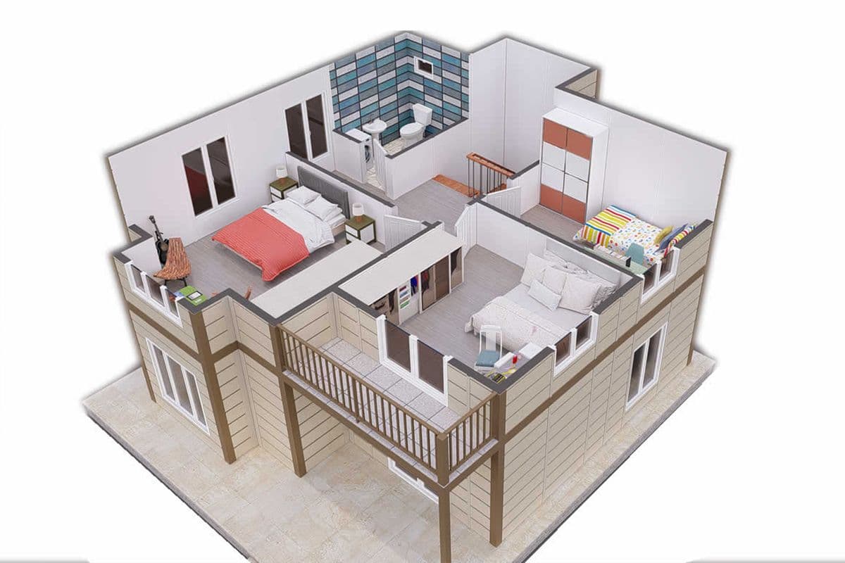 140 m² Çelik Ev 4+1