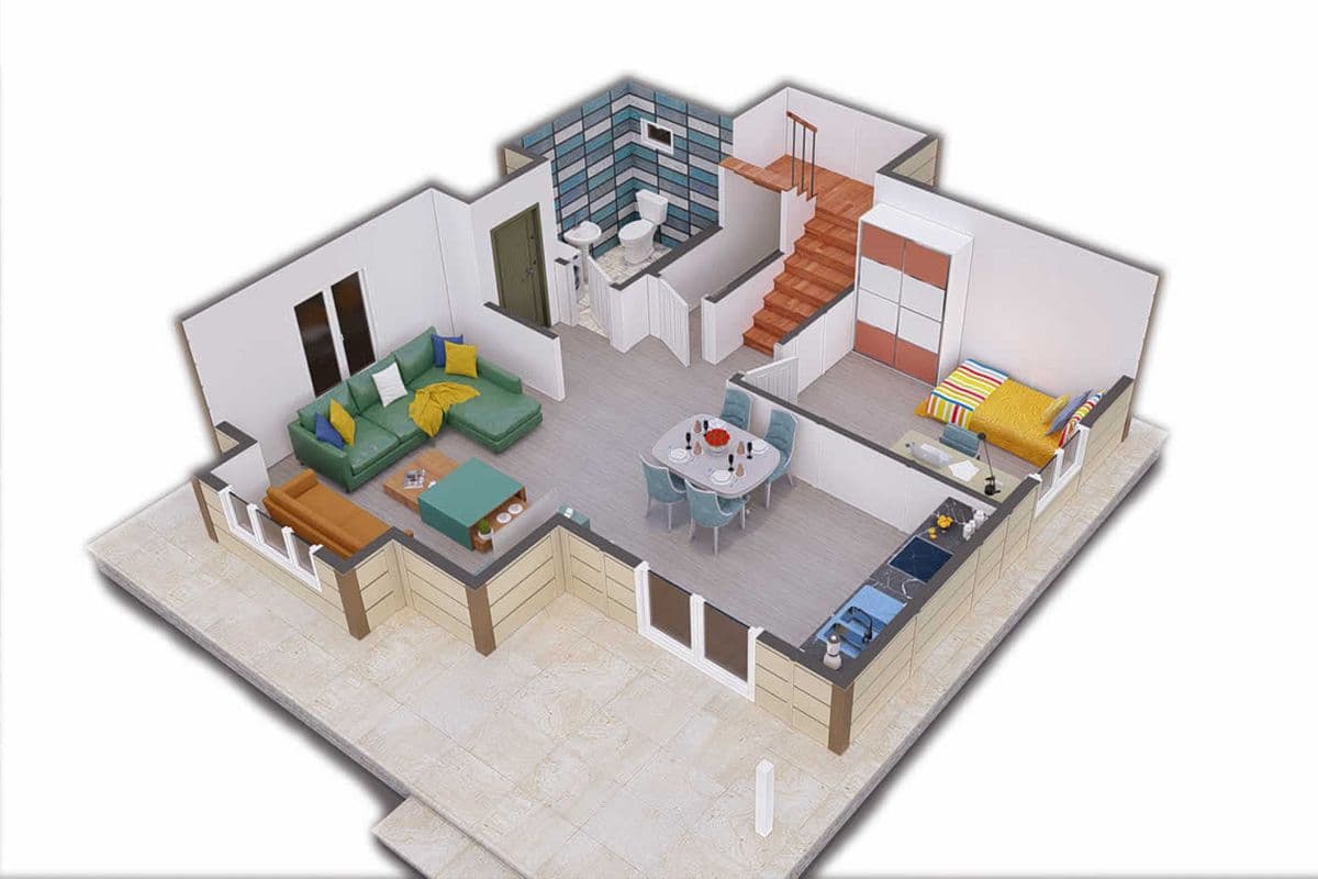 140 m² Çelik Ev 4+1