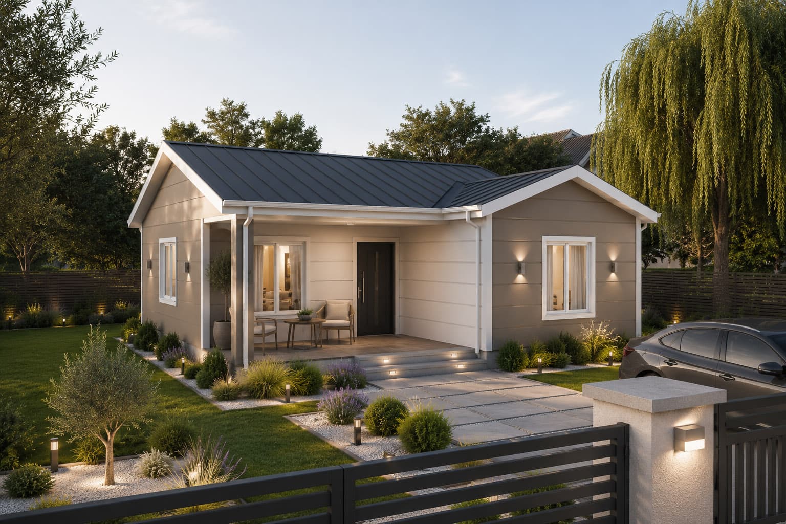 51 m² Çelik Ev 2+1