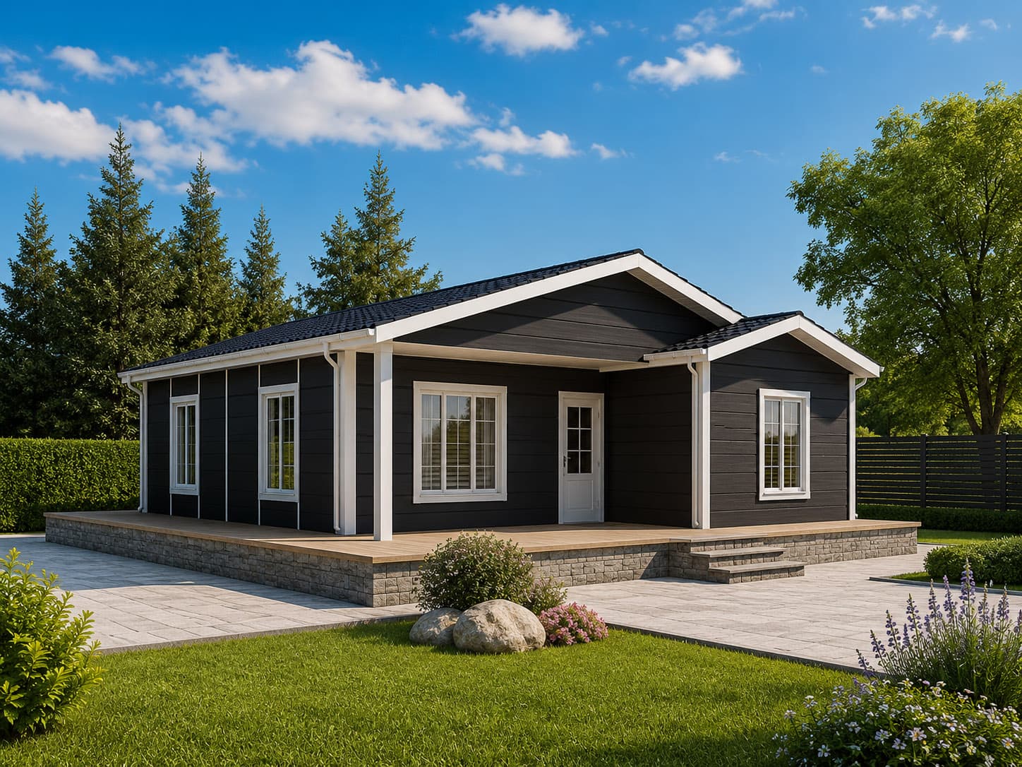 88 m² Prefabrik Ev 3+1