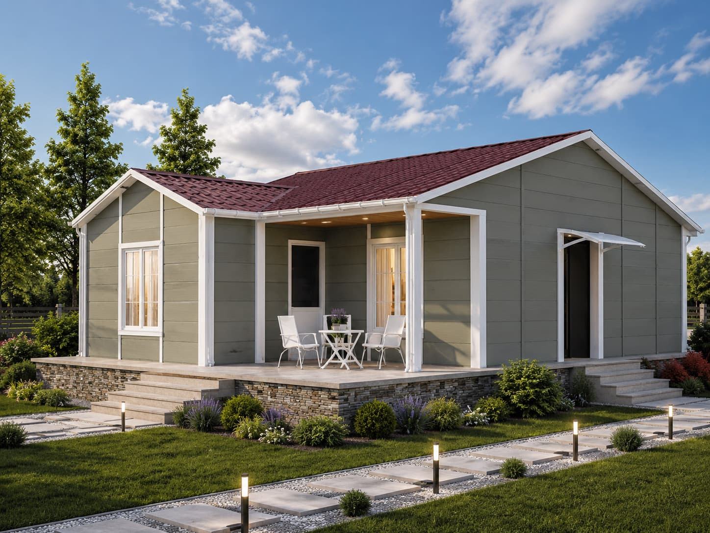 73 m² Prefabrik Ev 2+1