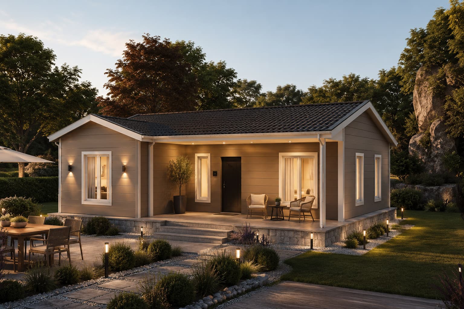 87 m² Çelik Ev 3+1