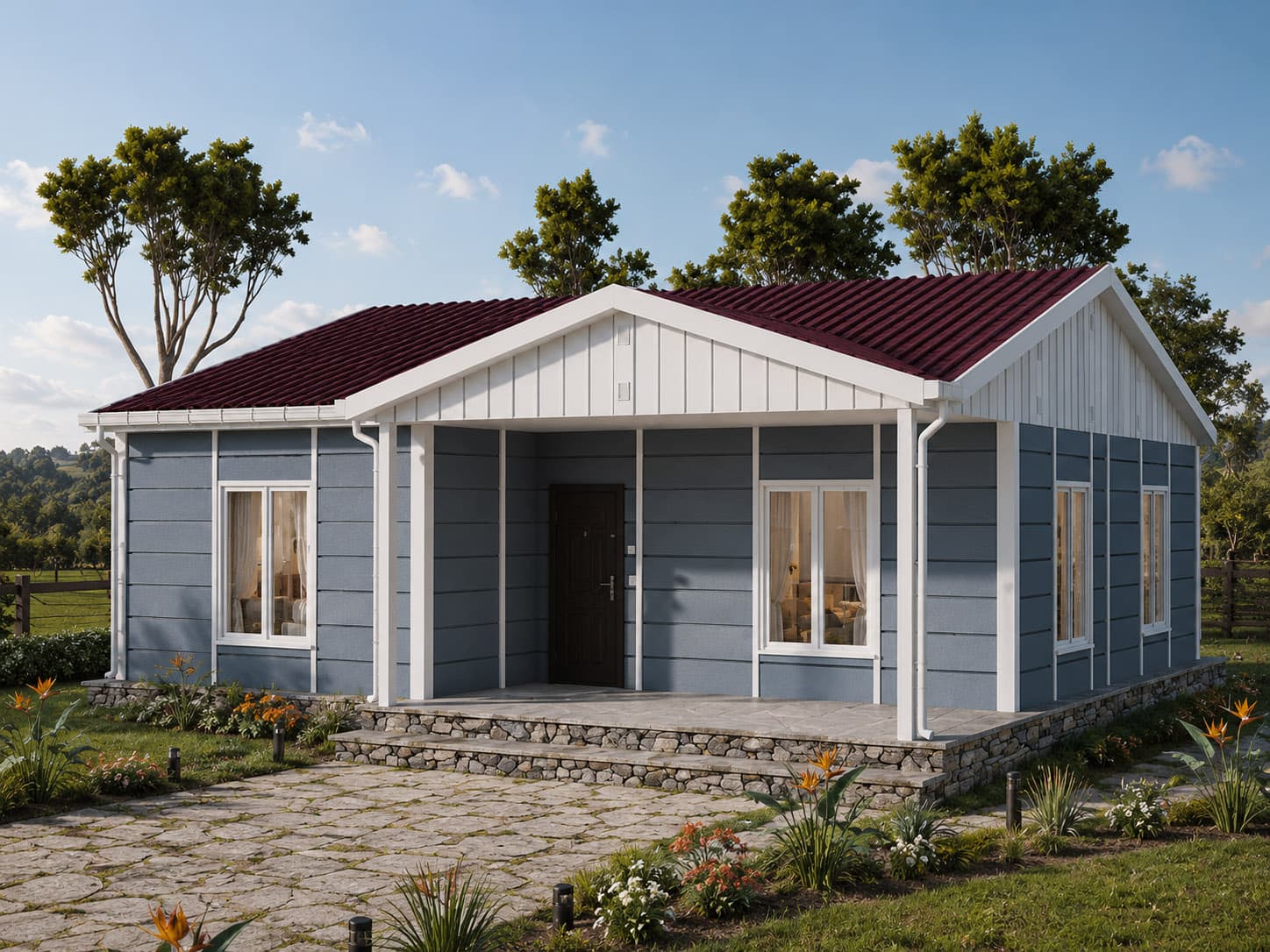 83 m² Prefabrik Ev 2+1