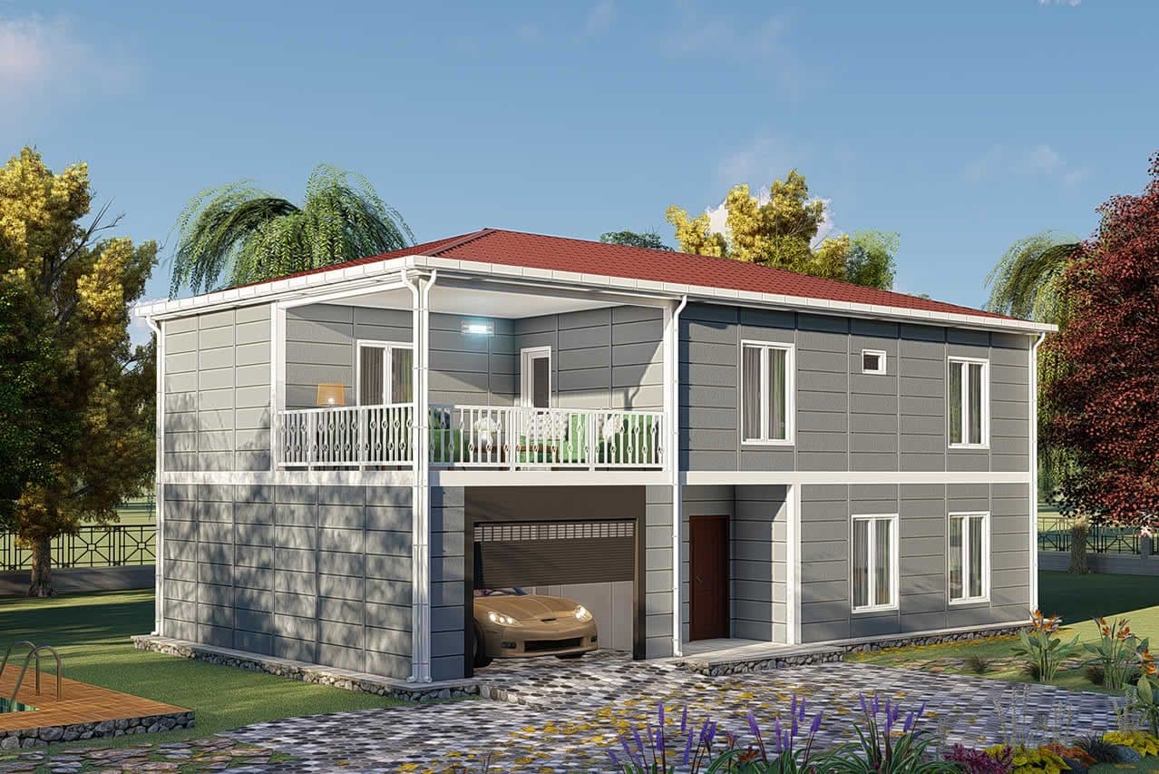 202 m² Prefabrik Villa 4+1