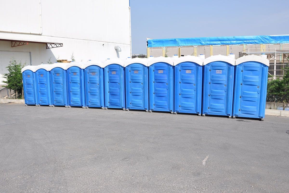 Polietilen Seyyar Tuvalet ve Duş